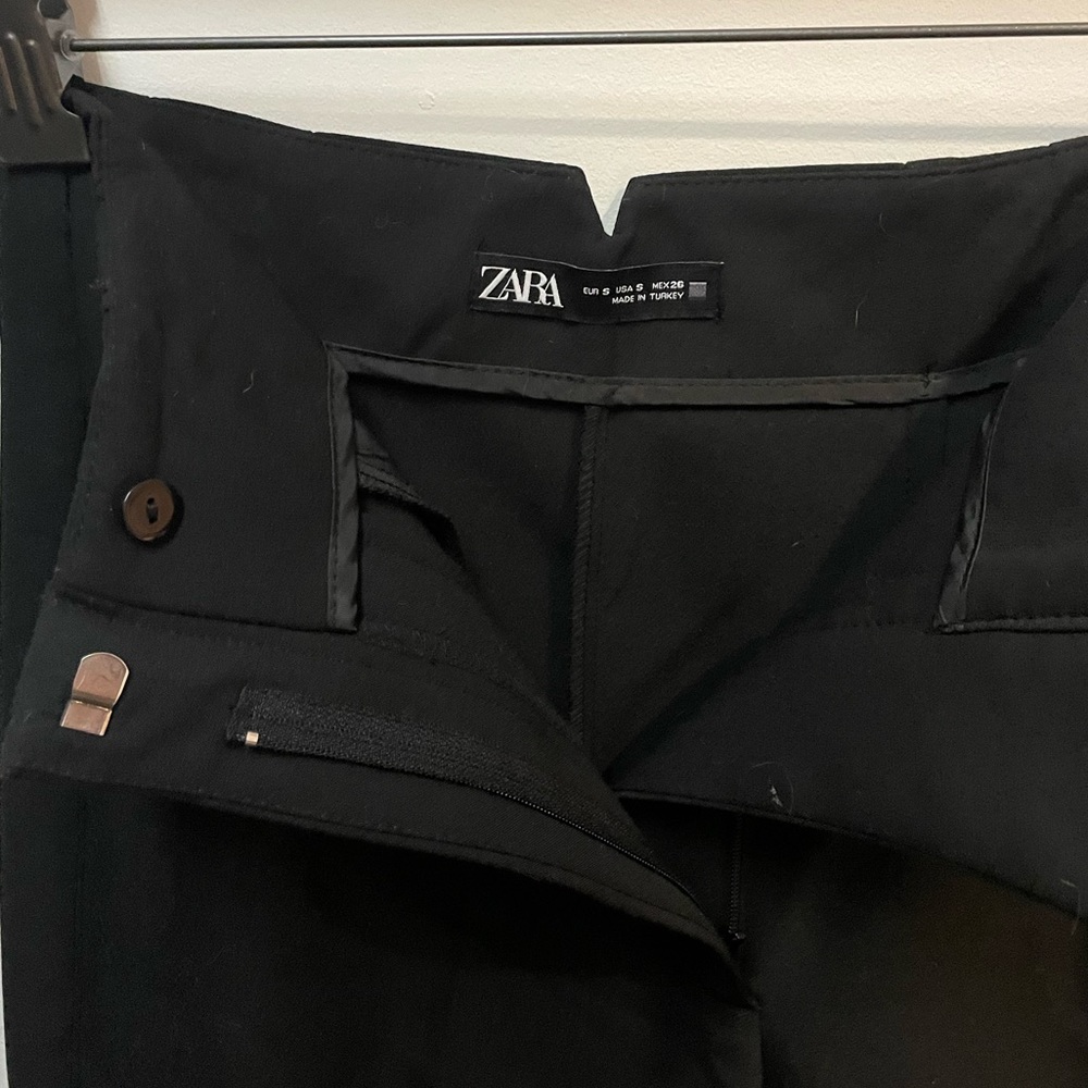 ZARA tailored fit straight leg trouser
